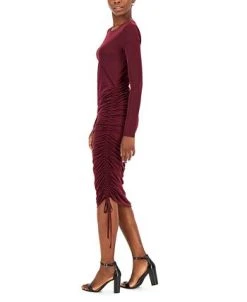 INC International Concepts Women's Drawstring-Ruched Dress, Created For Macy's 8 INC International Concepts Women's Drawstring-Ruched Dress, Created For Macy's -Anne Klein Sales Store 22269861 fpx