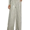 INC International Concepts Women's Metallic Wide-Leg High Rise Pull-On Pants, Created For Macy's
