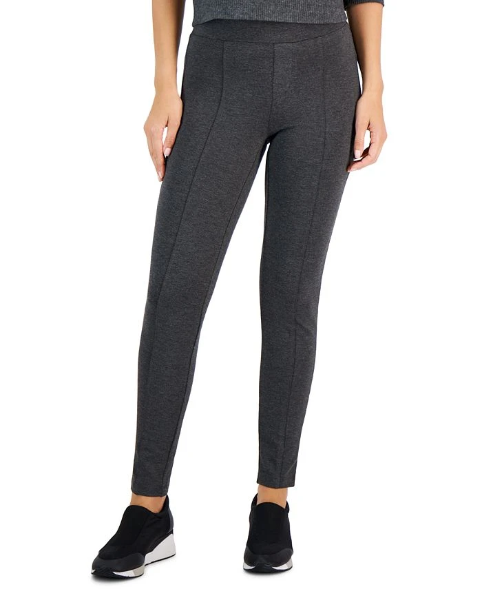 Style & Co Women's Ponte Pull-On Pants, Created For Macy's 1 Style & Co Women's Ponte Pull-On Pants, Created For Macy's