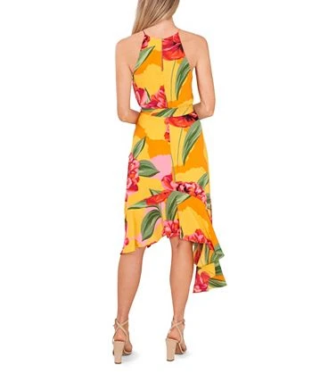CeCe Women's Halter Neck High Low Maxi Dress 2 CeCe Women's Halter Neck High Low Maxi Dress - Image 2