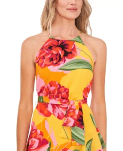 CeCe Women's Halter Neck High Low Maxi Dress 6 CeCe Women's Halter Neck High Low Maxi Dress -Anne Klein Sales Store 22295600 fpx