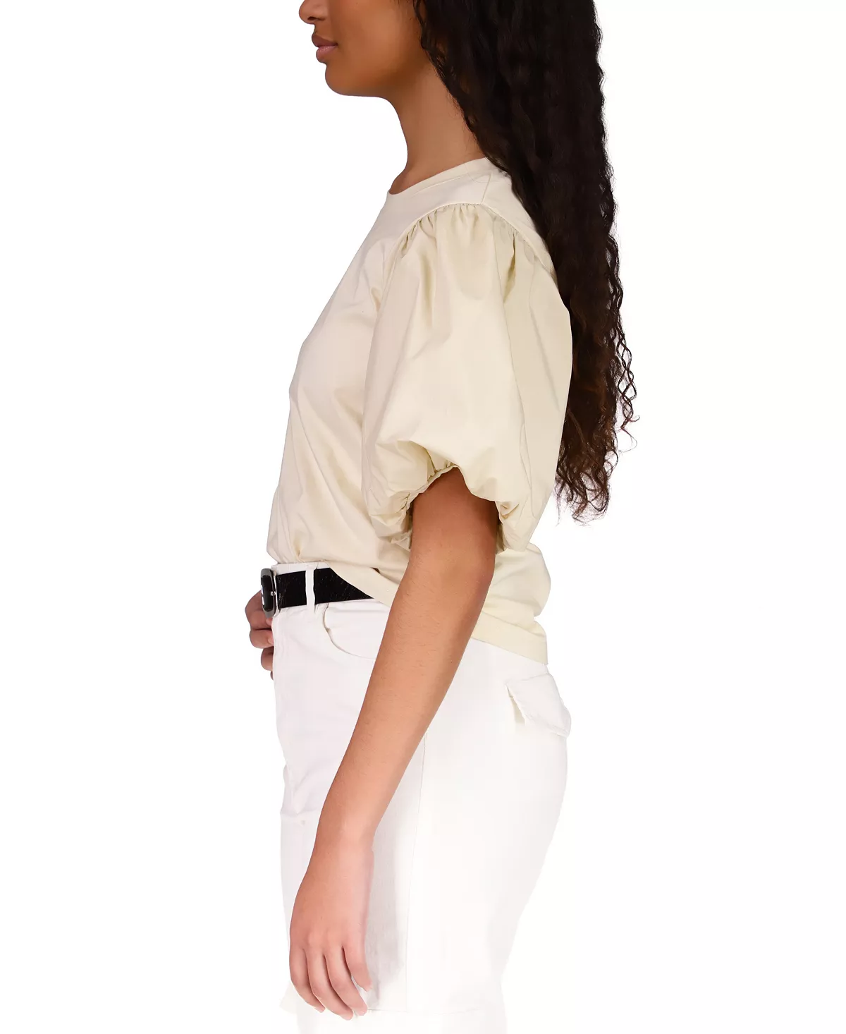 Sanctuary Women's Dream State Cotton Puff-Sleeve Tee 5 Sanctuary Women's Dream State Cotton Puff-Sleeve Tee - Image 5