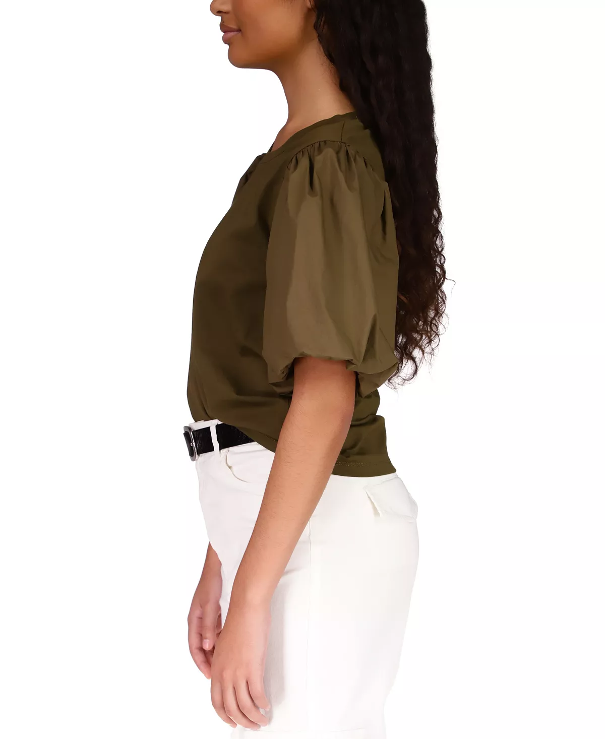 Sanctuary Women's Dream State Cotton Puff-Sleeve Tee 6 Sanctuary Women's Dream State Cotton Puff-Sleeve Tee - Image 6