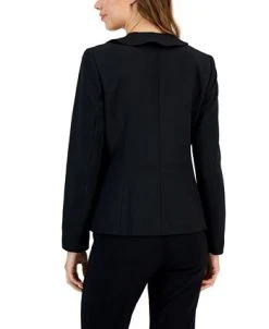 Kasper Women's Ruffled Two-Button Long-Sleeve Jacket -Anne Klein Sales Store 22303625 fpx
