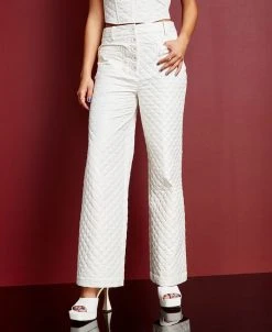 Royalty By Maluma Women's Quilted Button-Fly Pants, Created For Macy's