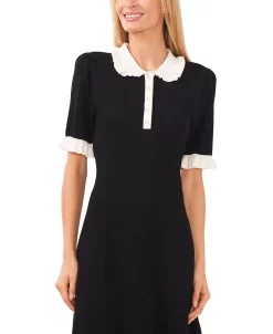 CeCe Women's Cotton Short-Sleeve Polo Dress -Anne Klein Sales Store 22337618 fpx