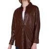 Black Tape Women's Faux-Leather Shacket