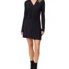 Jessica Simpson Women's Cara Ruched Polo Shirtdress