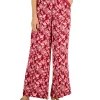 INC International Concepts Women's Printed Pull-On Wide-Leg Pants, Created For Macy's