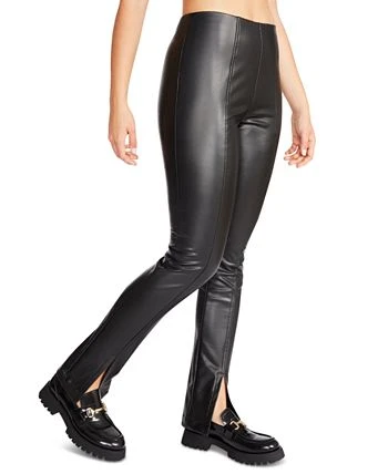 Steve Madden Women's Anastasia Faux-Leather Leggings 3 Steve Madden Women's Anastasia Faux-Leather Leggings - Image 3