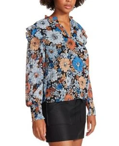 Steve Madden Floral Me Not Top -Anne Klein Sales Store 22368614 fpx