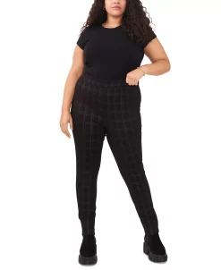 Vince Camuto Plus Size Plaid Leggings -Anne Klein Sales Store 22370963 fpx