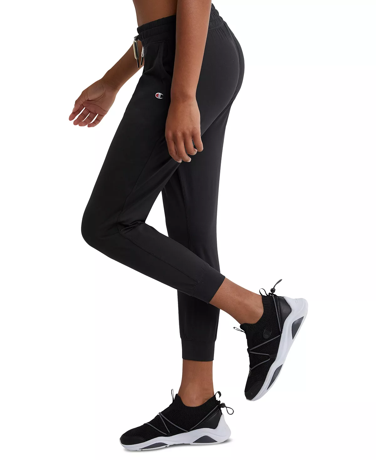 Champion Women's Soft Touch Jersey Jogger Pants 3 Champion Women's Soft Touch Jersey Jogger Pants - Image 3