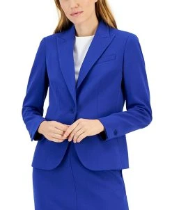 Anne Klein Executive Collection Single-Button A-Line Skirt Suit, Created For Macy's -Anne Klein Sales Store 22410538 fpx
