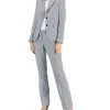 Anne Klein Women's Mini Houndstooth Two-Button Jacket & Flare-Leg Pants & Pencil Skirt