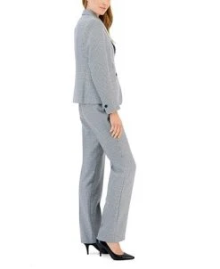 Anne Klein Women's Mini Houndstooth Two-Button Jacket & Flare-Leg Pants & Pencil Skirt -Anne Klein Sales Store 22410712 fpx