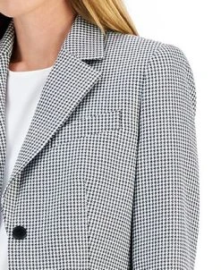 Anne Klein Women's Mini Houndstooth Two-Button Jacket & Flare-Leg Pants & Pencil Skirt -Anne Klein Sales Store 22410714 fpx