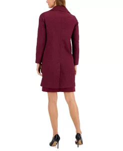 Anne Klein Women's Floral-Quilted Snap-Button Jacket -Anne Klein Sales Store 22412820 fpx