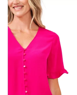 CeCe Ruffled-Sleeve Blouse -Anne Klein Sales Store 22417286 fpx