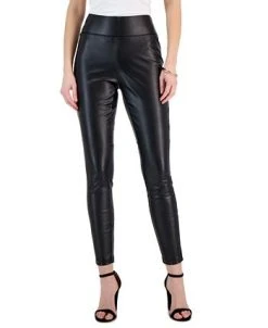 INC International Concepts Women's Faux-Leather Leggings, Created For Macy's -Anne Klein Sales Store 22427801 fpx
