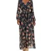 INC International Concepts Printed Tie-Waist Maxi Dress, Created For Macy's