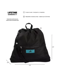 ADIDAS Unisex Squad Convertible Crossbody Bag -Anne Klein Sales Store 22457261 fpx