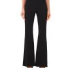 CeCe Women's Princess-Seam Flared Wide-Leg Pants