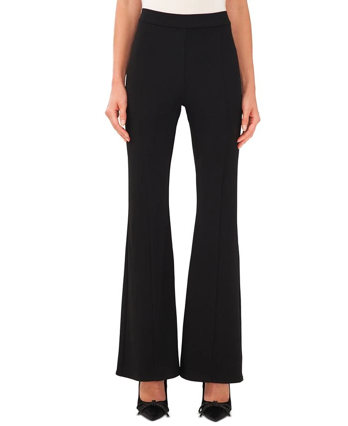 CeCe Women's Princess-Seam Flared Wide-Leg Pants 1 CeCe Women's Princess-Seam Flared Wide-Leg Pants