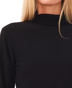 CeCe Women's Long Sleeve Mock Neck Turtleneck -Anne Klein Sales Store 22476867 fpx