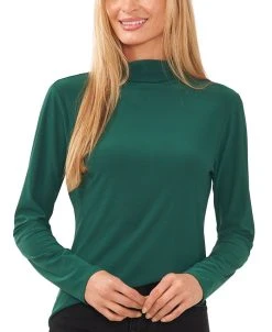 CeCe Women's Long Sleeve Mock Neck Turtleneck