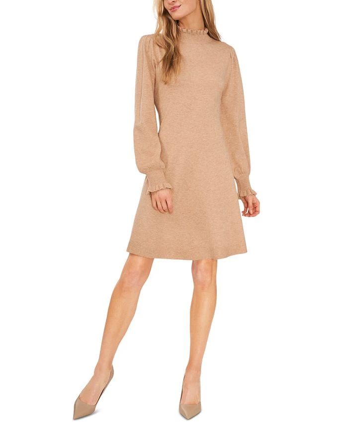 CeCe Women's Mock Neck Sweater Dress 1 CeCe Women's Mock Neck Sweater Dress