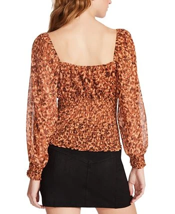 Steve Madden Women's Shannon Smocked Top 2 Steve Madden Women's Shannon Smocked Top - Image 2