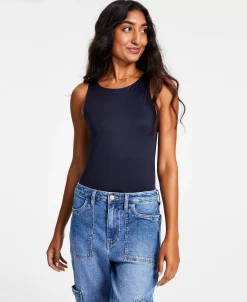 And Now This Women's Sleeveless High Neck Bodysuit, XS-4X -Anne Klein Sales Store 22541370 fpx