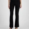 Bar III Women's Pull-On High-Rise Flare-Leg Pants, Created For Macy's