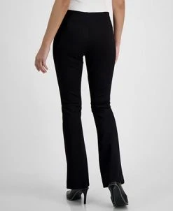 Bar III Women's Pull-On High-Rise Flare-Leg Pants, Created For Macy's -Anne Klein Sales Store 22542396 fpx