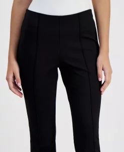 Bar III Women's Pull-On High-Rise Flare-Leg Pants, Created For Macy's -Anne Klein Sales Store 22542397 fpx
