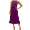 Sam Edelman Women's Plisse Sleeveless Midi Dress