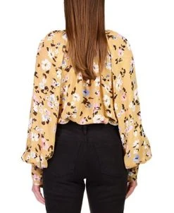 Sanctuary Women's Floral-Print Balloon-Sleeve Blouse -Anne Klein Sales Store 22556934 fpx