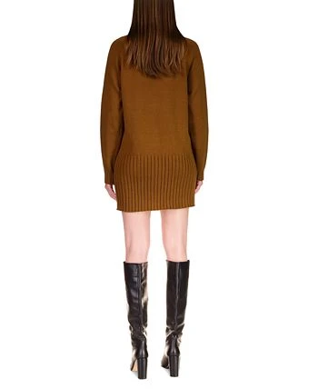 Sanctuary Women's Ribbed Mock-Neck Sweater Dress 2 Sanctuary Women's Ribbed Mock-Neck Sweater Dress - Image 2