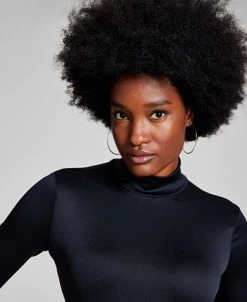 And Now This Women's Mock-Turtleneck Long-Sleeve Bodysuit 8 And Now This Women's Mock-Turtleneck Long-Sleeve Bodysuit -Anne Klein Sales Store 22576516 fpx