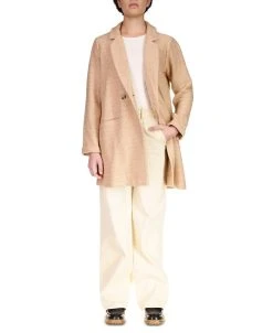 Sanctuary Women's Carleton Button-Front Long-Sleeve Coat