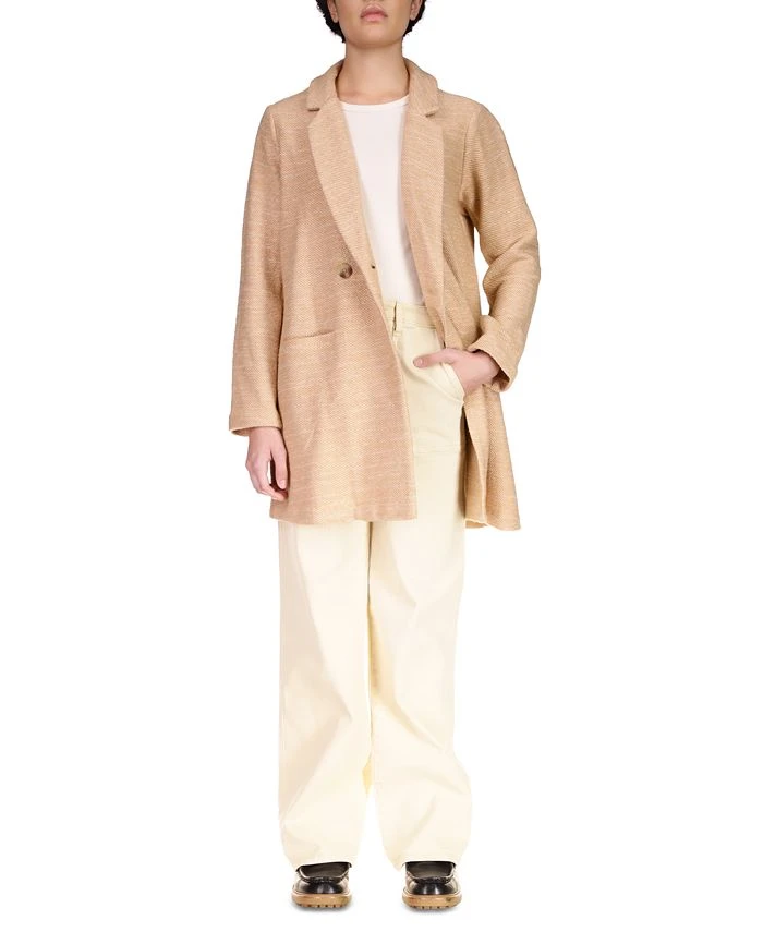 Sanctuary Women's Carleton Button-Front Long-Sleeve Coat 1 Sanctuary Women's Carleton Button-Front Long-Sleeve Coat