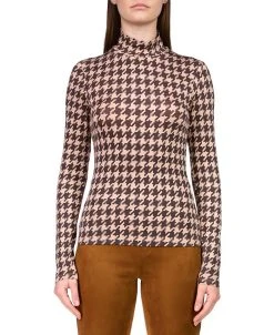 Sanctuary Women's Slinky Mock Neck Long Sleeve T-Shirt