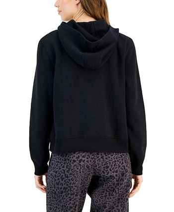 ID Ideology Women's Solid Sweatshirt Hoodie, Regular & Petites 2 ID Ideology Women's Solid Sweatshirt Hoodie, Regular & Petites - Image 2