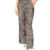 Michael Kors Women's Cheetah Flared Pull-On Pants