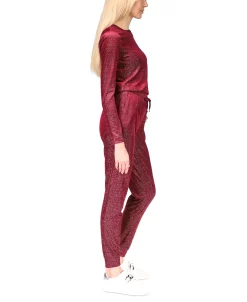 Michael Kors Women's Velvet Shimmery Long-Sleeve Top -Anne Klein Sales Store 22607679 fpx