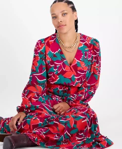 Bar III Women's Tie-Waist Ruffled-Hem Maxi Dress, Created For Macy's 8 Bar III Women's Tie-Waist Ruffled-Hem Maxi Dress, Created For Macy's -Anne Klein Sales Store 22628011 fpx