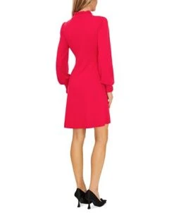 CeCe Women's Mock Neck Sweater Dress -Anne Klein Sales Store 22631023 fpx