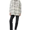 French Connection Women's Caty Checked Shirt Jacket