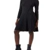 French Connection Women's Mari Ribbed Long-Sleeve Dress